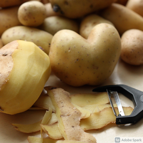 Provenance Potatoes Heart Peelings