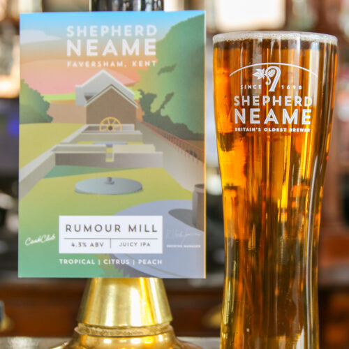 Rumour Mill is the latest beer to be released by Shepherd Neame as part of its popular real ale initiative Cask Club