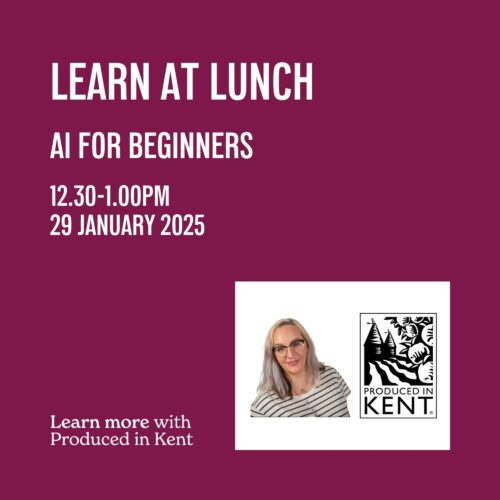 Square Learn at Lunch AI for beginners Colour