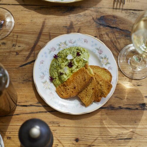 THE PIG Broad Bean feta and mint dip Large