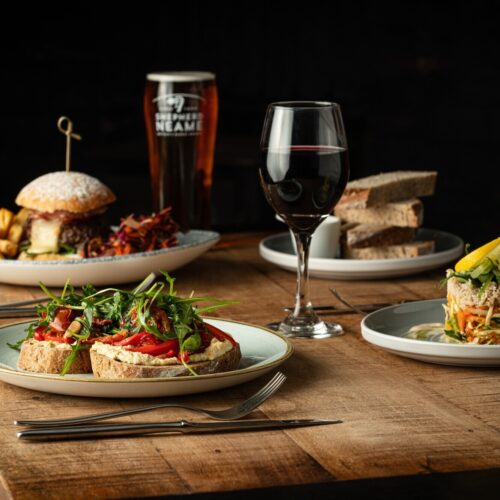 The Bush Blackbird and Thrush in East Peckham has launched a new menu Sq