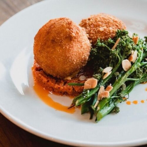 The Corner House plate of food