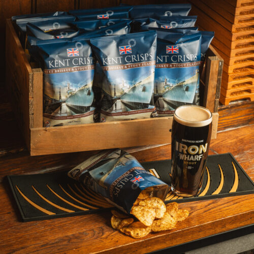 The new Beef Brisket Stout Flavour Crisps are available at selected Shepherd Neame pubs 2