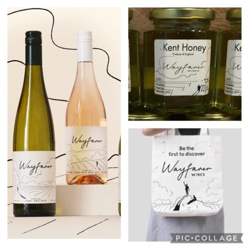 Wayfarer christmas offer 2022 wine honey tote bag no text