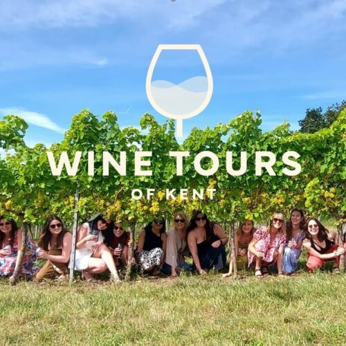 Wine tours of Kent sunny vines logo