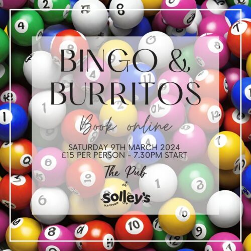 Bingo at Solleys 2