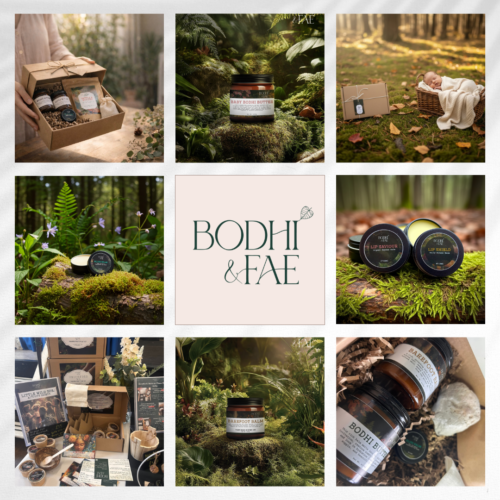 Bodhi and fae collage