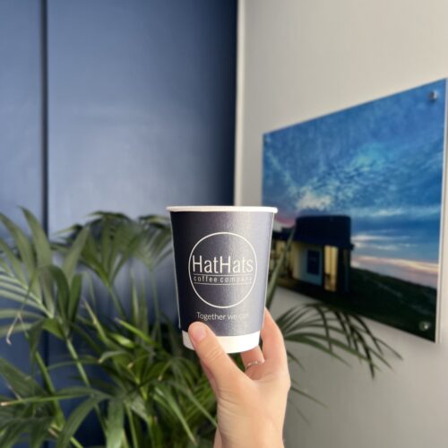 Branded cup