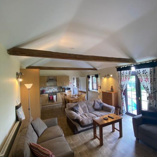 Living room cart shed