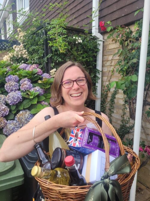 Kent County Show 22 Hamper Winner Hannah from Coxheath