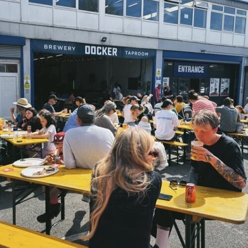 Docker Taproom outside