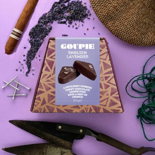 Dark Lavender Goupie New Label