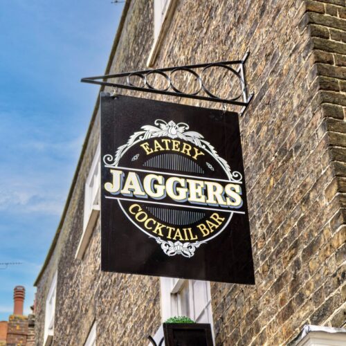 Jagger sign exterior