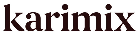 Karimix Logo Wordmark Brown