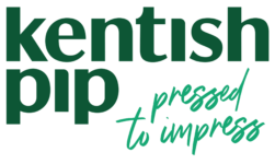 Kentish Pip Wordmark Stack Full On Light