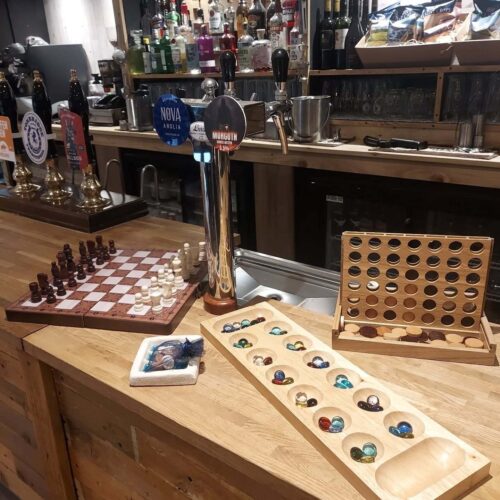 Loddington taproom pumps and ganes