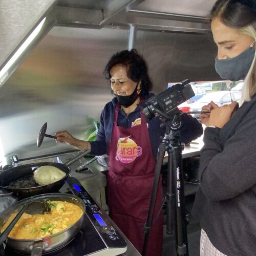 Rani at Karara with KMTV