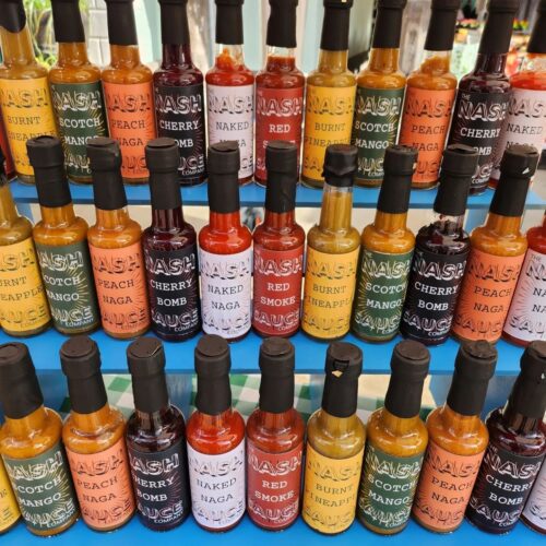 Nash Sauce bottles square